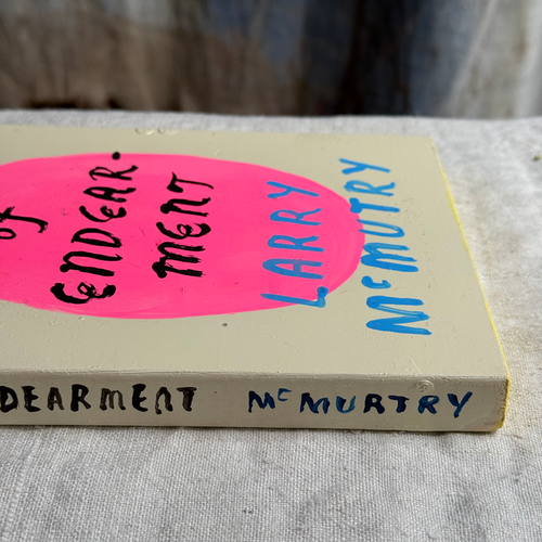 Leanne Shapton "Terms of Endearment" Painted Wooden Book