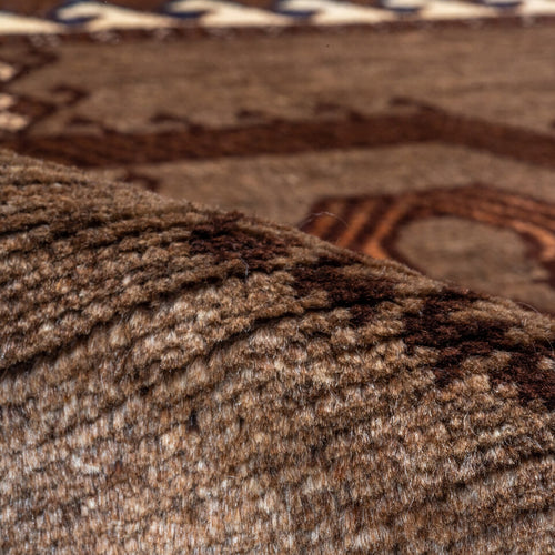 3’ 4” x 4’ 9” Vintage Gabbeh Rug