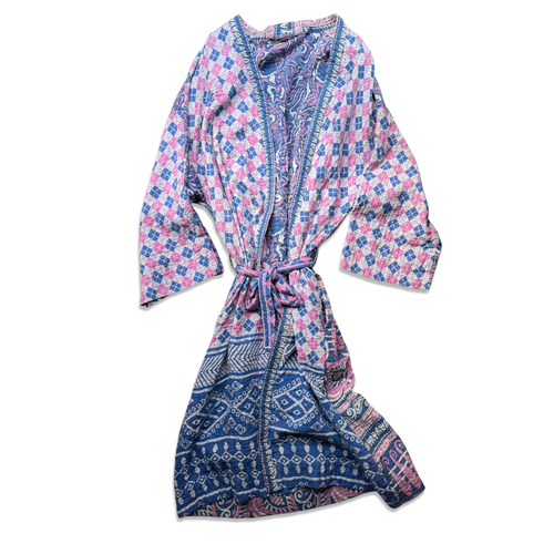 Jeanette Farrier Vintage Sari Robe #1