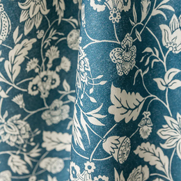 30B Indiennes Antoinette Poisson 10 Meter Linen Bolt