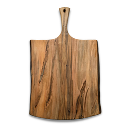 Spencer Peterman 21" Ambrosia Maple Wood Cutting Board with Handle (#4-14)
