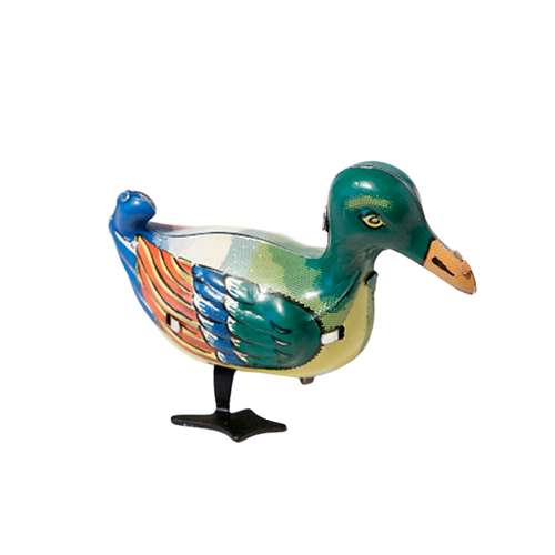 Limited Edition Wind-Up Tin Duck