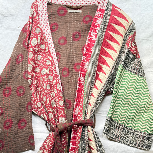 Jeanette Farrier Vintage Sari Robe #2