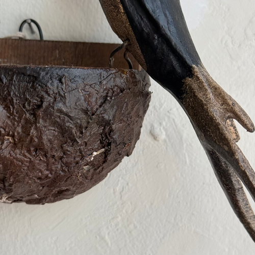 Early 20th-century Black Forest Carved Bird's Nest (BFB-11)