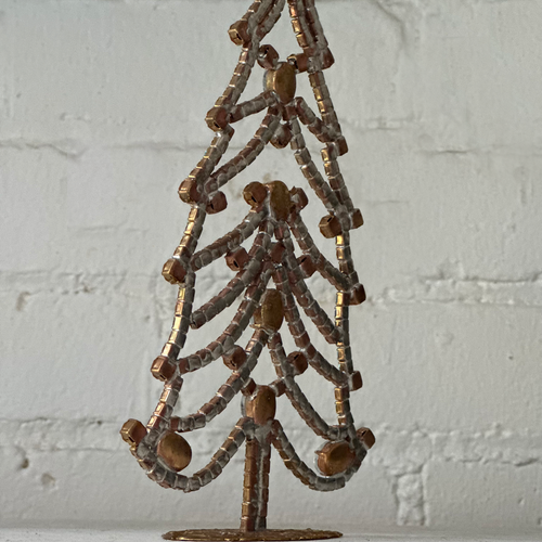 Crystal Jeweled Tree in Blue & Rose