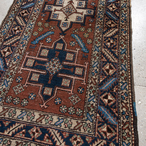 3’ 1” x 5’ 9” Vintage Heriz Rug