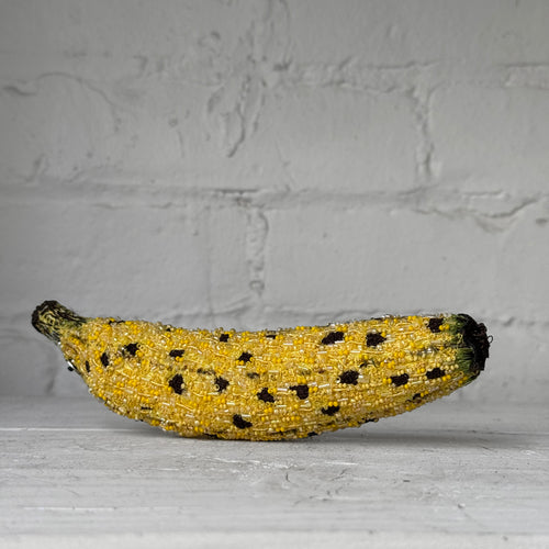Hand-Beaded Banana by Trovelore