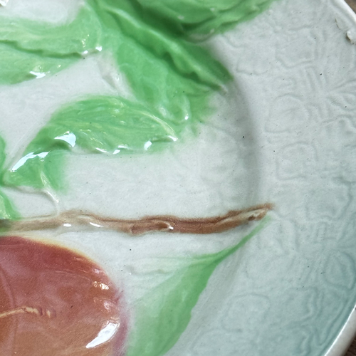 Set of 4 Early 20th Century French Fruit Plates