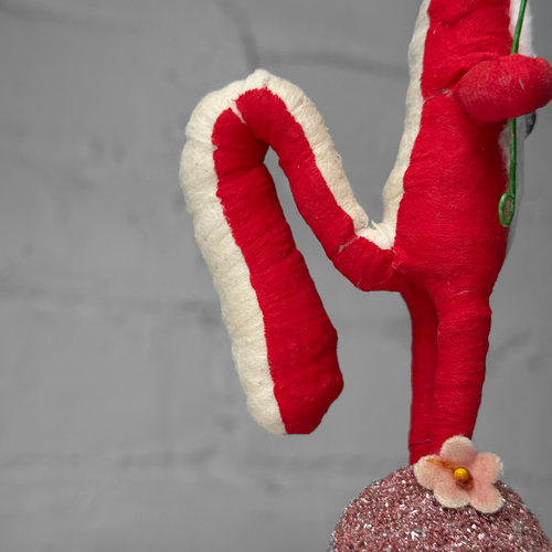 Spun Cotton Pink Valentine's Day Skunk #13