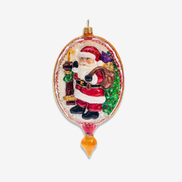 Double Sided  Christmas Scenery Ornament