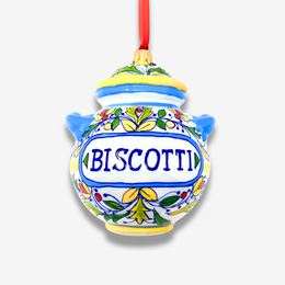 Valentino Biscotti Jar Ornament
