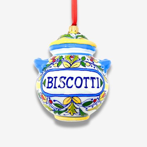 Valentino Biscotti Jar Ornament