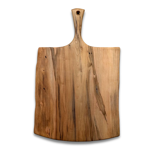 Spencer Peterman 21" Ambrosia Maple Wood Cutting Board with Handle (#4-14)