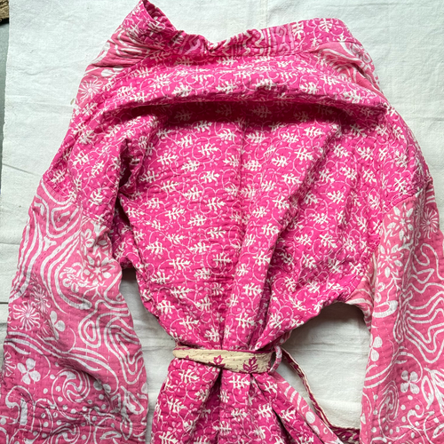 Jeanette Farrier Vintage Sari Robe #3