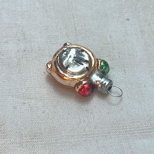 Nostalgic Mini Clock Ornament