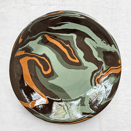 Marbled Small Plate in Byzance (BY #051)
