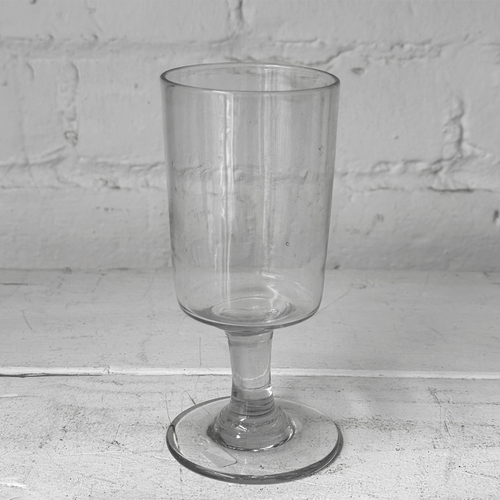 19th-century French Antique Wine Glass (#14)