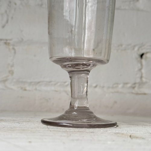19th-century French Antique Wine Glass (#14)