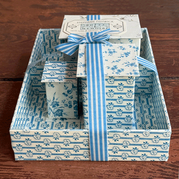 Handmade Boîts de Memoire Tray and Box Set #27