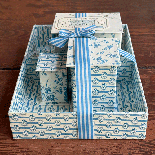 Handmade Boîts de Memoire Tray and Box Set #27
