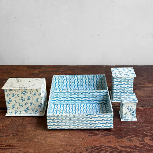 Handmade Boîts de Memoire Tray and Box Set #27