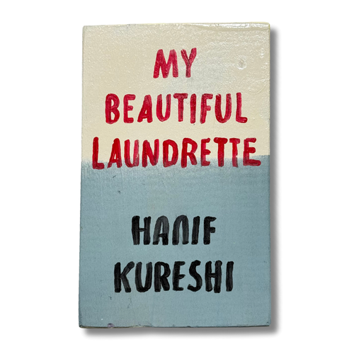 Leanne Shapton "My Beautiful Laundrette" Painted Wooden Book