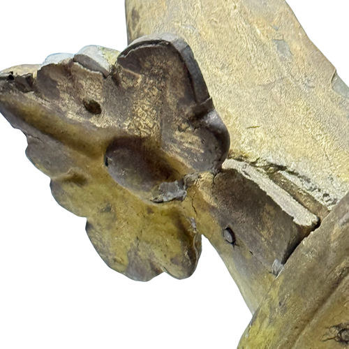 19th-century Italian Carved Wood Crown