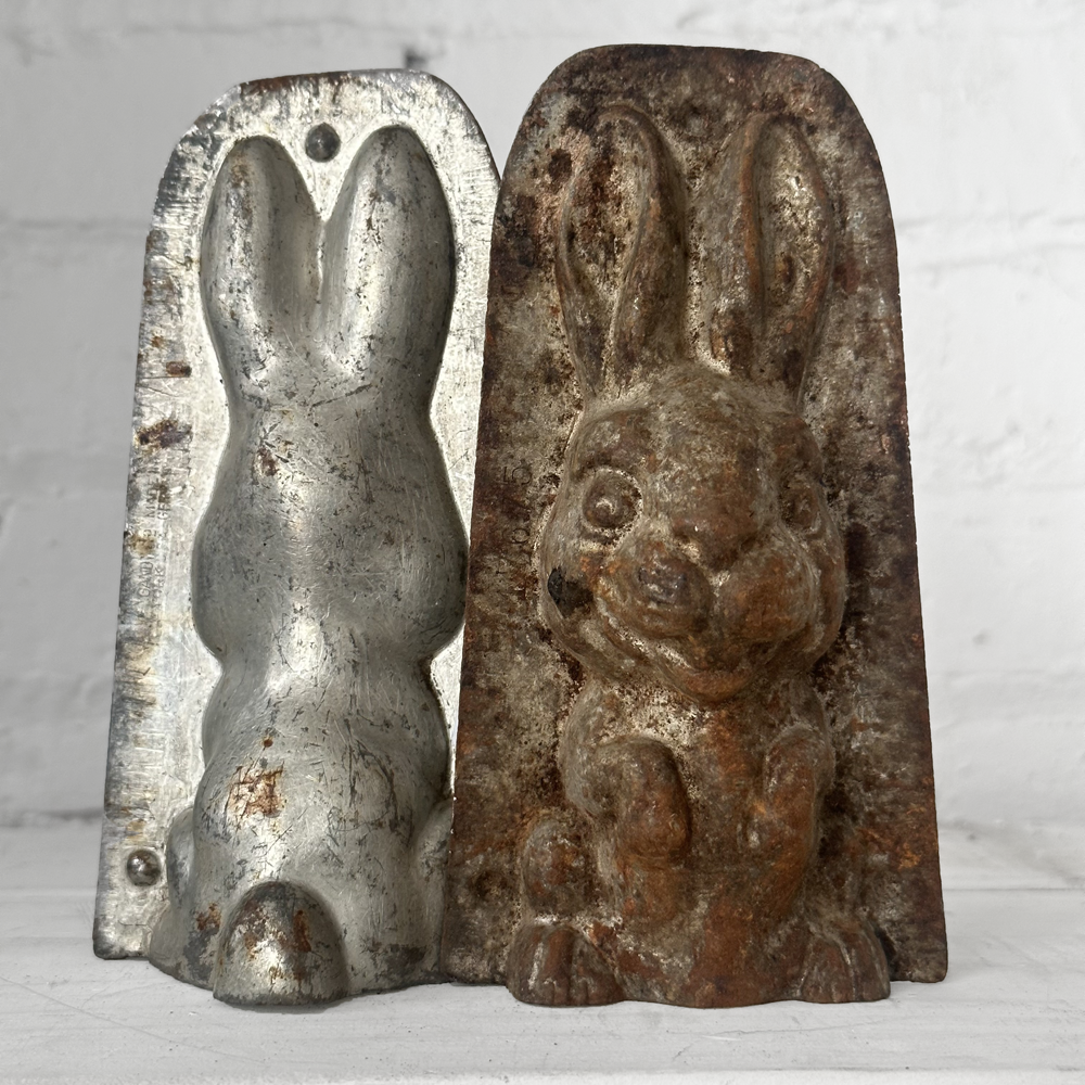 Antique Chocolate Rabbit Mold (#14)