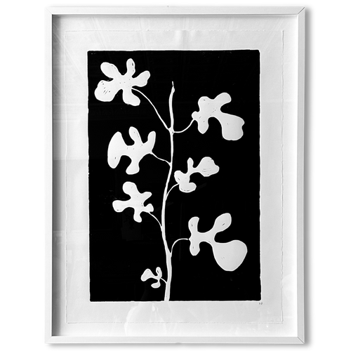 Hugo Guinness "Fig" Custom Framed Linocut