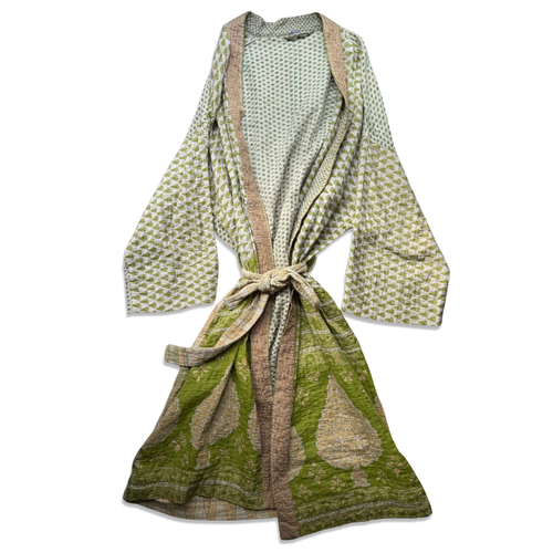 Jeanette Farrier Vintage Sari Robe #4