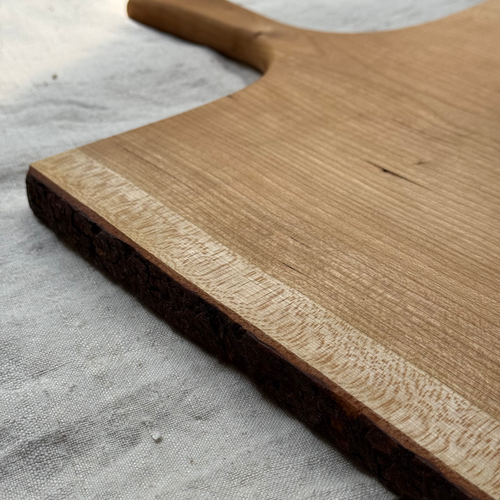Spencer Peterman 21" Cherry Wood Cutting Board with Handle (#4-15)