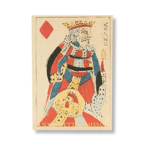 Antoinette Poisson King of Diamonds Notebook "Roi de Carreau"