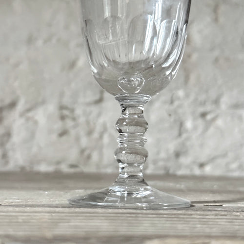 19th Century French Antique Wine Glass (#15)