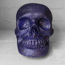 Ino Schaller Glitter Skull in Violet