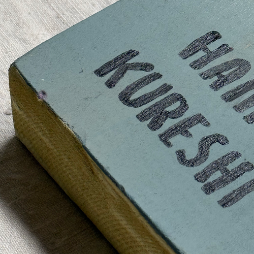 Leanne Shapton "My Beautiful Laundrette" Painted Wooden Book