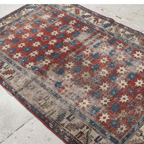 3’ 7” x 5’ 7” Vintage Shirvan Rug