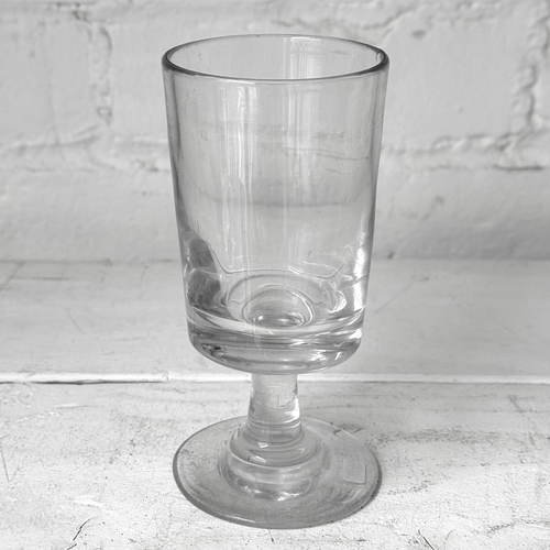 19th-century French Antique Wine Glass (#15)