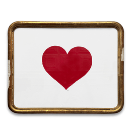 "Red Heart" in a Vintage Frame