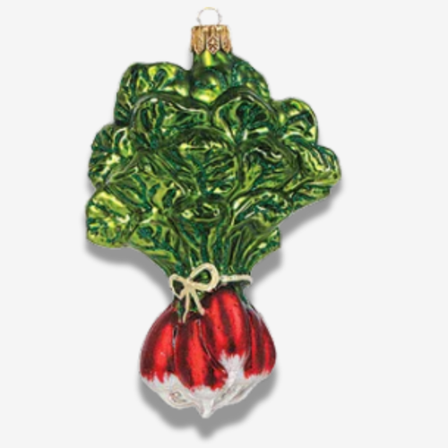 Red Radish Ornament