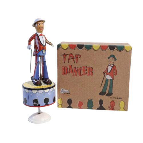 Wind-Up Tin Tap Dancer