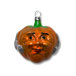 Nostalgic Pumpkin with a Face Ornament