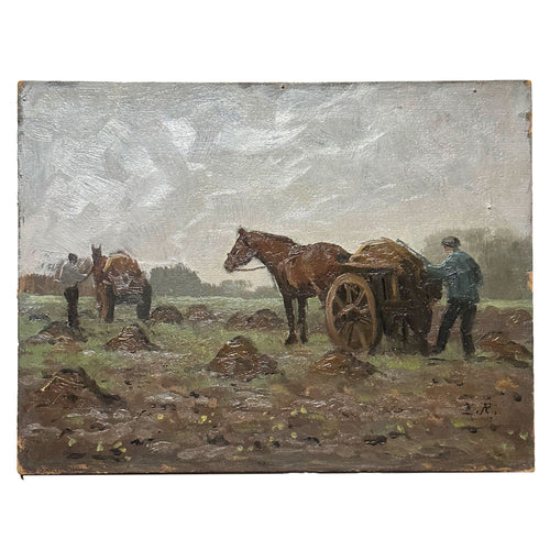 Evert Rabbers Landscape Painting (2316)