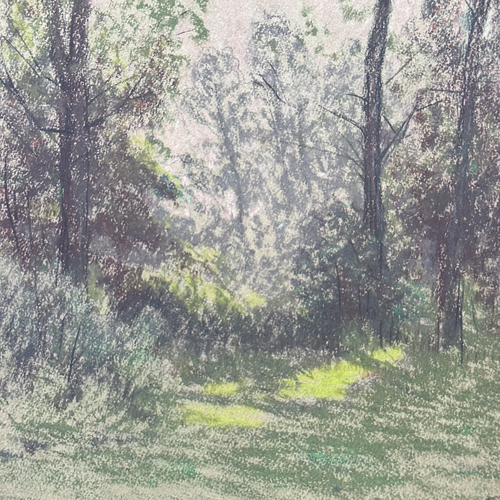 Evert Rabbers Early 20th-century Landscape Drawing (ER2414)