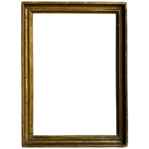 11.25" W x 15.25" H Antique 19th Century Gilt Frame #16