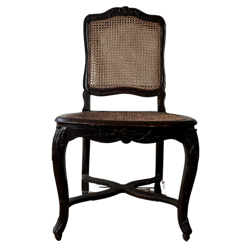 Pair of 19th Century French Caned Chairs
