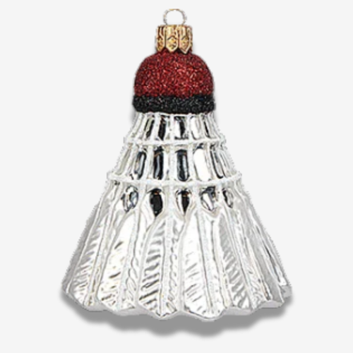 Badminton Birdie Ornament