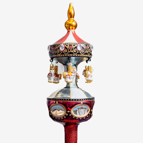 Carousel With Horses Tree Topper
