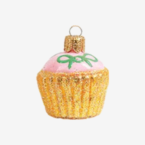Mini Praline Cupcake Ornament
