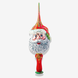 Santa Face Tree Topper