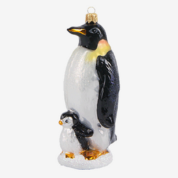 Emperor Penguins Ornament